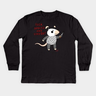 Find Out Kids Long Sleeve T-Shirt